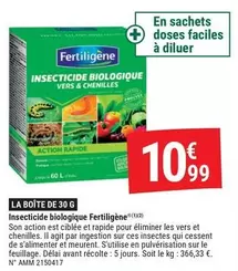 Fertiligène - Insecticide Biologique offre à 10,99€ sur Gamm vert