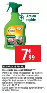 Solabiol - Les Spray De 750 Ml offre à 7,99€ sur Gamm vert