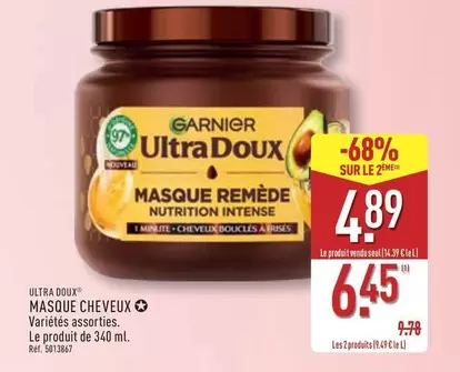 Garnier - Masque Cheveux offre à 6,45€ sur Aldi