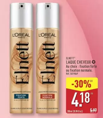 Laque Cheveux offre à 4,18€ sur Aldi