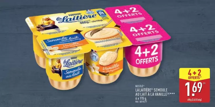 Nestlé - Sensitive La La Varille offre à 1,69€ sur Aldi