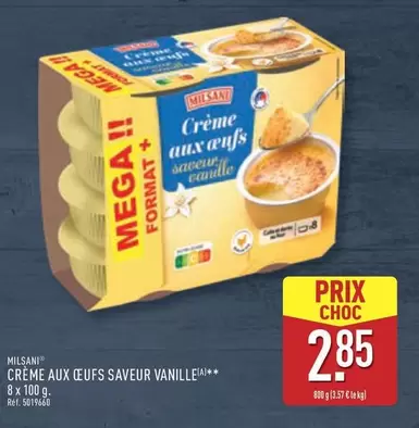 Mega - Crème Aux Oeufs Saveur Vanille offre à 2,85€ sur Aldi