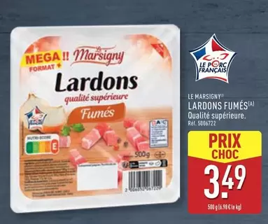 Mega - Lardons Fumes offre à 3,49€ sur Aldi