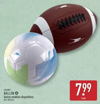 Crane - Ballon offre à 7,99€ sur Aldi