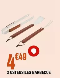 3 Ustensiles Barbecue offre à 4,49€ sur La Foir'Fouille