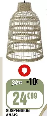 Suspension Anaïs offre à 24,99€ sur La Foir'Fouille