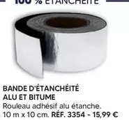 Bande D'Etancheite Alu Et Bitume offre à 15,99€ sur Shopix