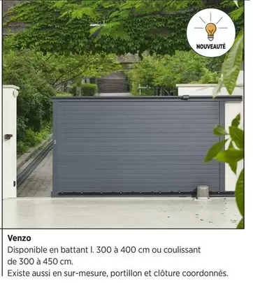 Venzo offre sur Lapeyre