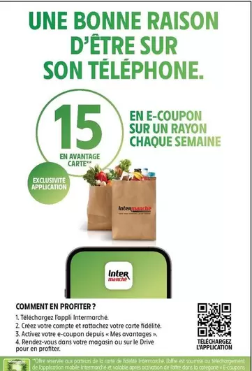 Une Bonne Raison D'être Sur Son Téléphone. offre sur Intermarché Hyper