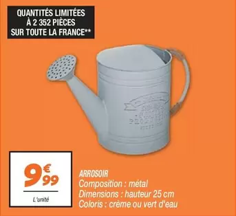 Arrosoir offre à 9,99€ sur Netto