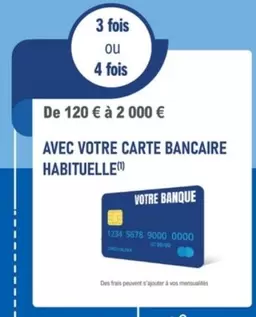 Avec Votre Carte Bancaire Habituelle offre sur E.Leclerc