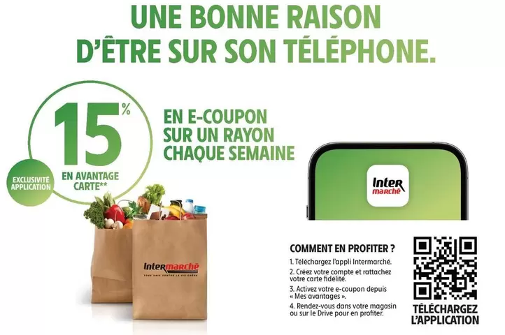 La Vie - Une Bonne Raison D'être Sur Son Téléphone. offre sur Intermarché Express