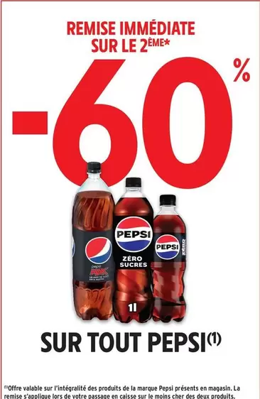 Pepsi - Sur Tout offre sur Intermarché Contact