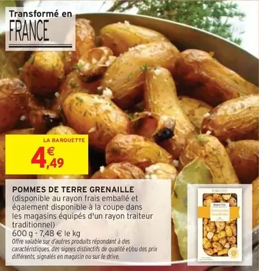 Signal - Pommes De Terre Grenaille offre à 4,49€ sur Intermarché Contact