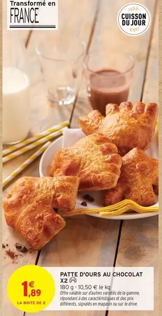 Signal - Pâtée D'ours Au Chocolat offre à 1,89€ sur Intermarché Contact
