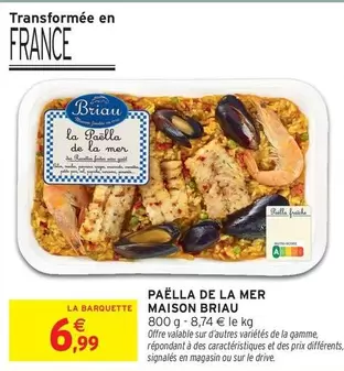 Signal - Paella De La Mer offre à 6,99€ sur Intermarché