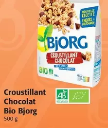 Bjorg - Croustillant Chocolat Bio offre à 1,99€ sur Colruyt