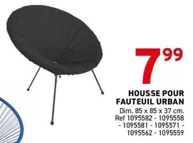 Housse Pour Fauteuil Urban offre à 7,99€ sur Trafic
