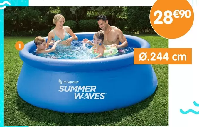 Polygroup - Piscine Autoportante offre à 28,9€ sur B&M