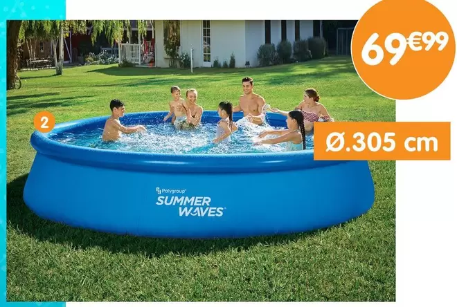 Polygroup - Piscine Autoportante offre à 69,99€ sur B&M