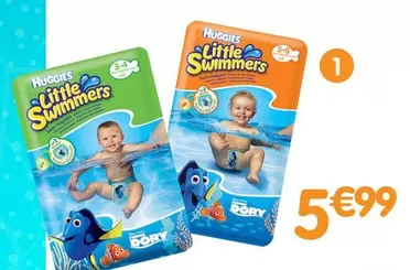 Huggies - Couches De Bain Jetables offre à 5,99€ sur B&M