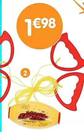Jeu De Balle Extérieur offre à 1,98€ sur B&M