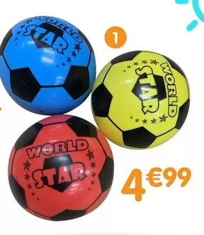 Ballons De Foot offre à 4,99€ sur B&M