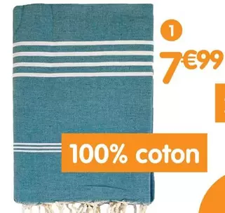 Fouta offre à 7,99€ sur B&M