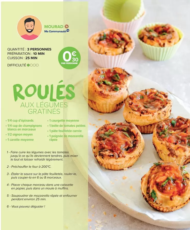 Roulés offre sur Carrefour Market