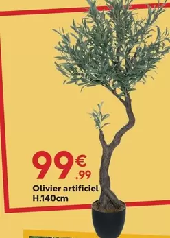 Olivier Artificiel H.140cm offre à 99,99€ sur Maxi Bazar