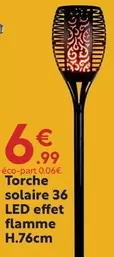 Torche Solaire 36 Led Effet Flamme offre à 6,99€ sur Maxi Bazar
