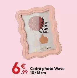 Cadre Photo Wave offre à 6,99€ sur Maxi Bazar