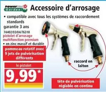 Accessoire D'arrosage offre à 9,99€ sur Norma