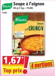 Knorr - Soupe À L'oignon offre à 1,67€ sur Norma