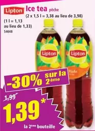 Lipton - Ice Tea  offre à 1,39€ sur Norma