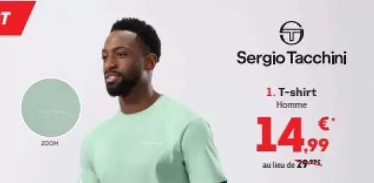 Sergio Tacchini offre à 14,99€ sur Sport 2000