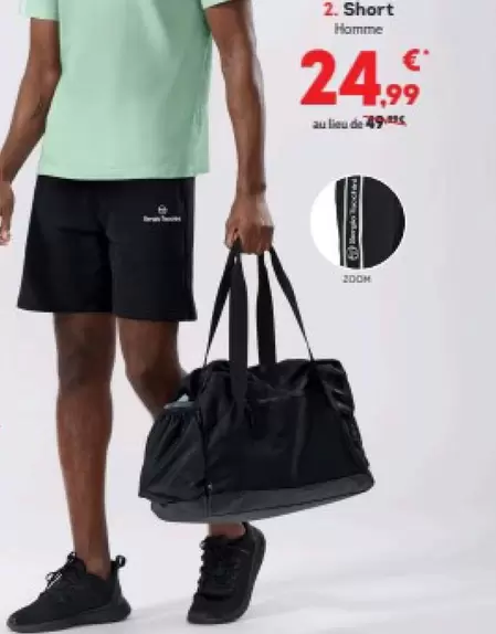 Short  offre à 24,99€ sur Sport 2000
