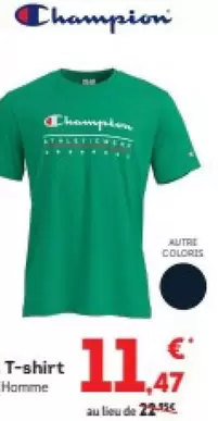 T-shirt Homme offre à 11,47€ sur Sport 2000