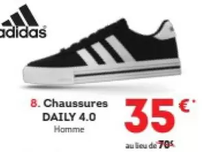 Adidas - Chaussures Daily 4.0 offre à 35€ sur Sport 2000