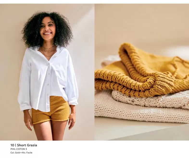 Short Grazia offre sur Phildar