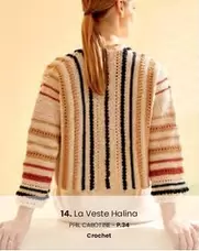 La Veste Halina offre sur Phildar