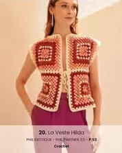 La Veste Hilda offre sur Phildar