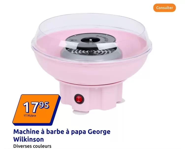 Wilkinson - Machine À Barbe À Papa George offre à 17,95€ sur Action