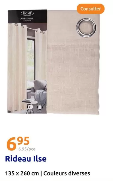 Rideau Ilse offre à 6,95€ sur Action