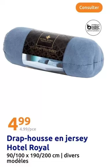 Royal - Drap-housse En Jersey offre à 4,99€ sur Action
