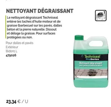 Techniseal - Nettoyant Dégraissant offre à 23,34€ sur SAMSE