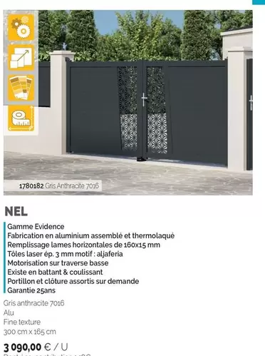 Portes Nel  offre à 3090€ sur SAMSE