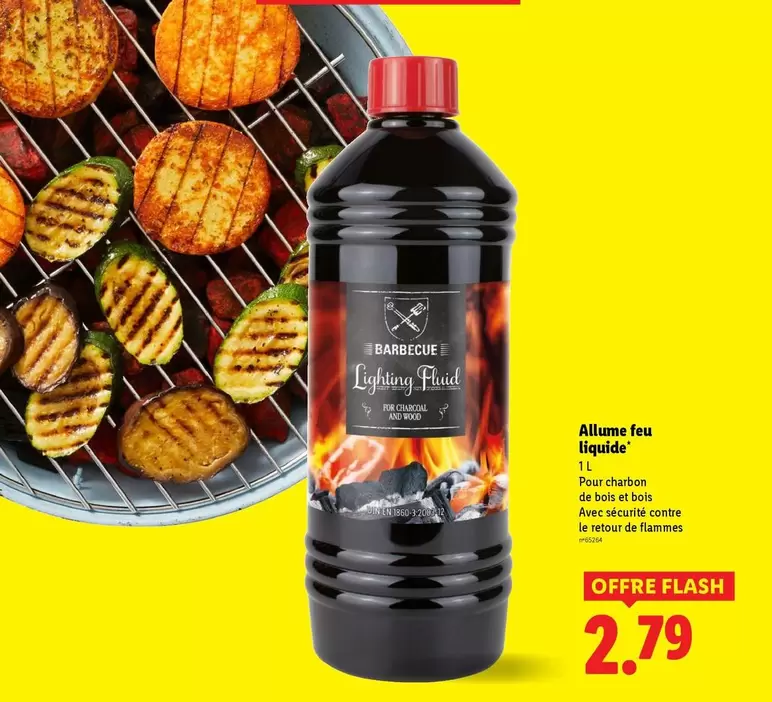 Allume Feu Liquide offre à 2,79€ sur Lidl