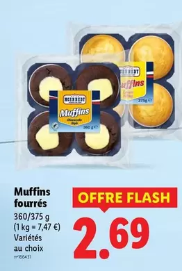 Mcennedy - Muffins Fourrés offre à 2,69€ sur Lidl