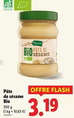 Maribel - Pâte De Sésame Bio offre à 3,19€ sur Lidl